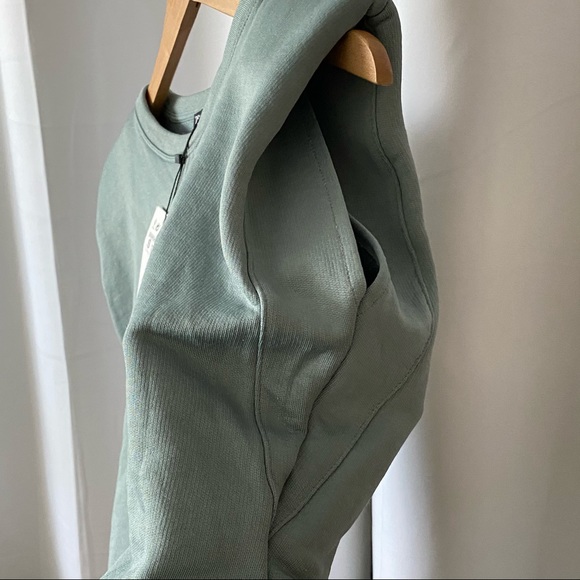 ZARA Sleeveless Sweatshirt with Shoulder Pads - Picture 5 of 5